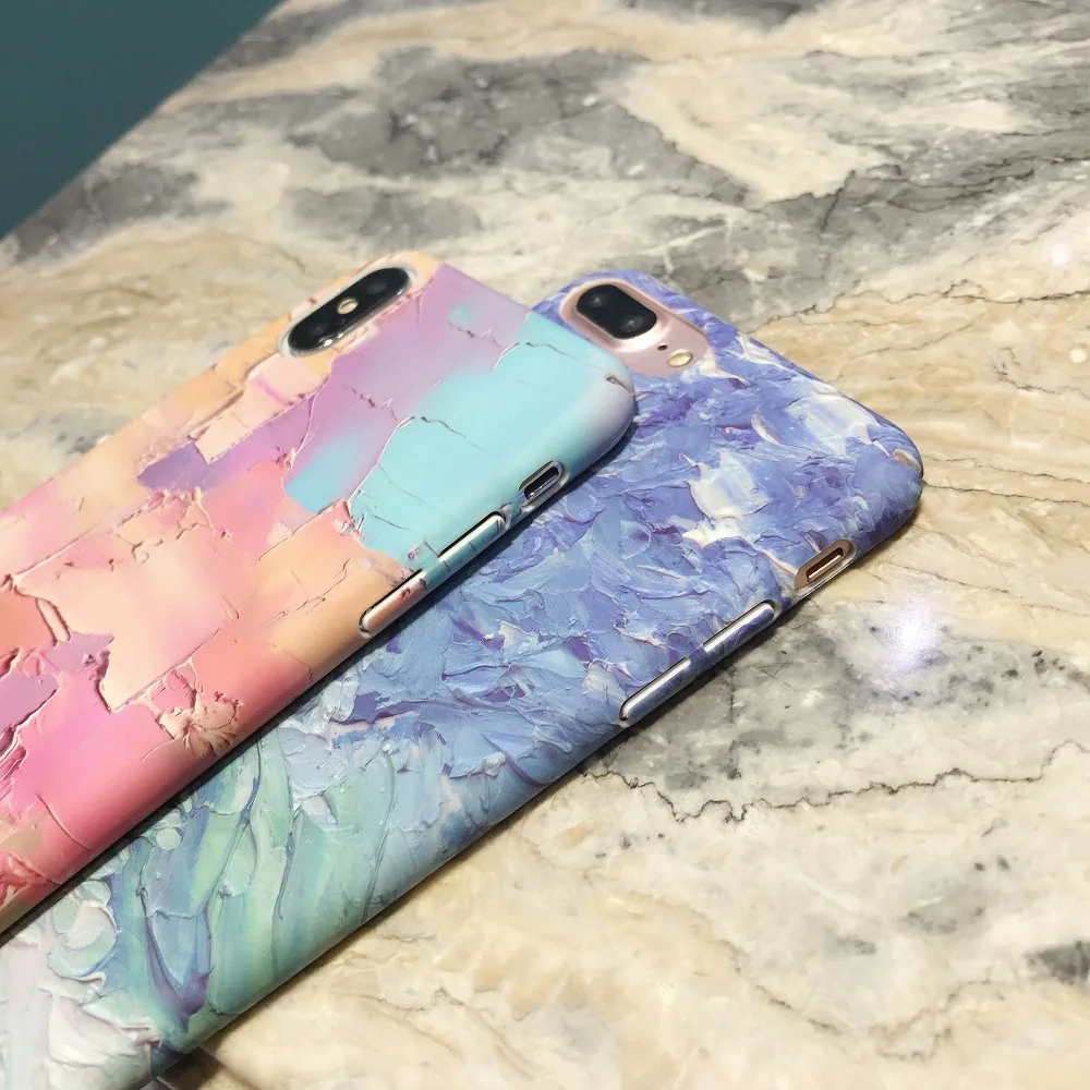 Чехлы с рисунком граффити для iPhone 7 6 6S Plus роскошный чехол I X 8 XR XS MAX милый тонкий