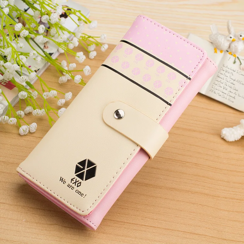 

Wholesale Wallet Women PU Leather Clutch Bag Long Hasp Purse Card Holder Women Wallets 200PCS/lot