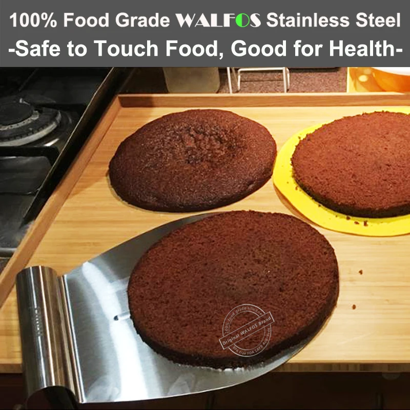 WALFOS пищевой лоток для торта совок для торта движущаяся пластина для хлеба нож для пиццы Лопата для выпечки кондитерский скребок Cozinha