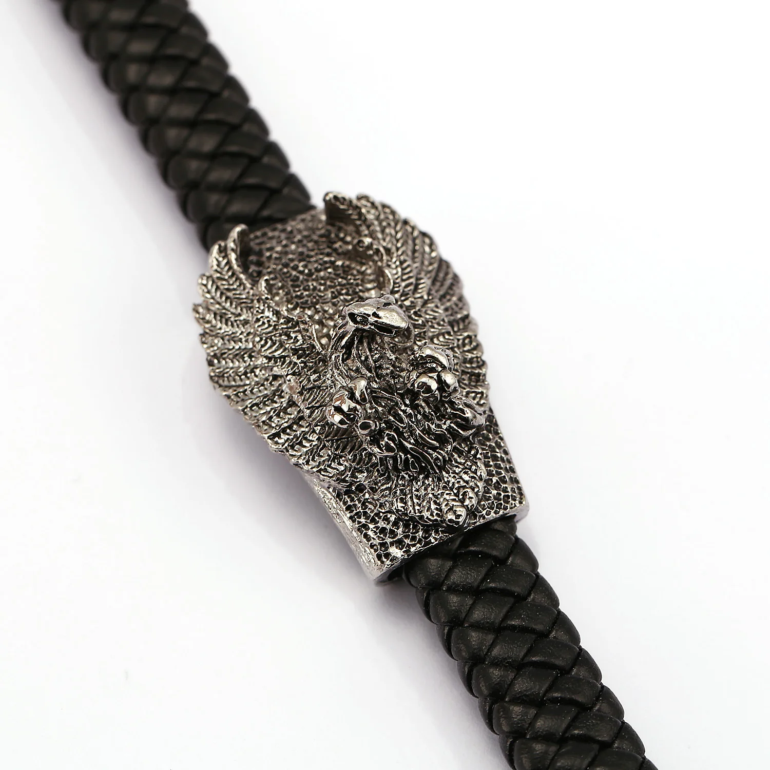 12 шт./лот Панк Мода Орел браслет &quotястреб&quot для мужчин bijoux pulseras простой кожаный
