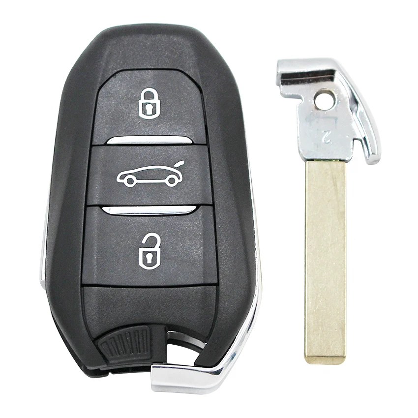 Пульт дистанционного управления без ключа 3 кнопки 433 МГц 4 а чип HU83 аварийный ключ