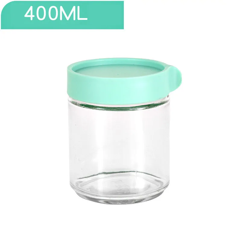 400 Ml Кухонный пластиковый ящик для хранения продуктов, контейнер для зерна, кухонный органайзер, инструменты, герметичная крышка, пластиковые пищевые контейнеры для хранения, коробка - Цвет: 400 Ml
