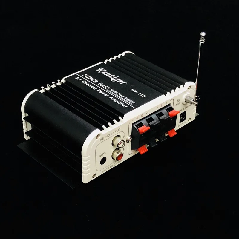 Bluetooth Kentiger-HY-118 2,1+ 1 4 канальный выход сабвуфер TF \ USB \ FM аудио усилитель мощности стерео Amplificador Super Bass Dac