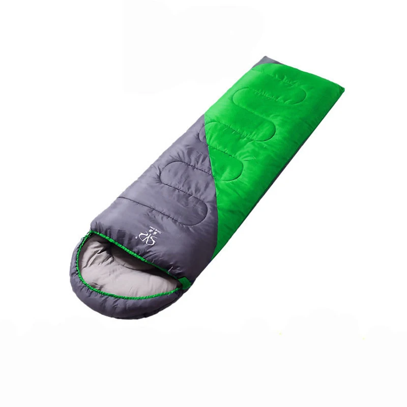 190+30)*75CM Sleeping Bag Camping Envelope Hollowcotton Thermal Adult Winter Outdoor Travel Waterproof Beg | Спорт и развлечения