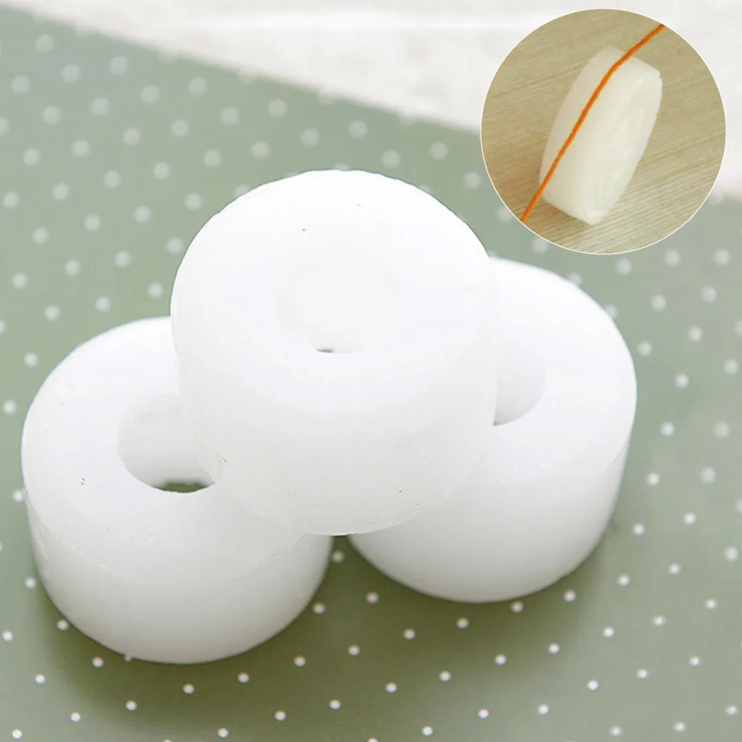 4 шт./компл. восковая пряжа для обработки пряжи вязальной машины белая