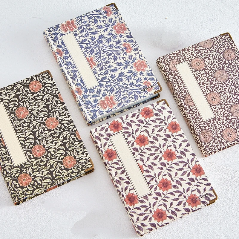 Винтажная канцелярская тетрадь в китайском стиле цветная страница пустой