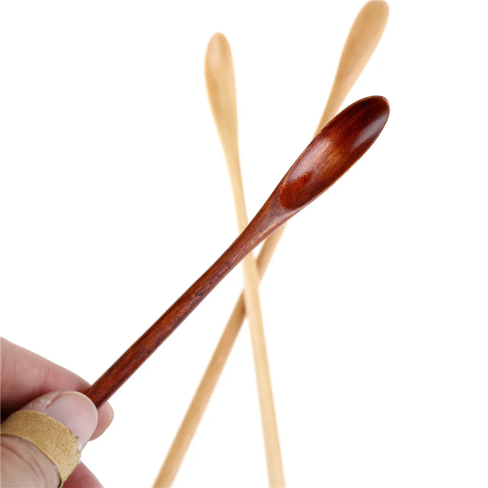 1 шт. деревянная медовая ложка с длинной ручкой 20x1 3 см|natural wood spoon|spoon longhoney spoon |