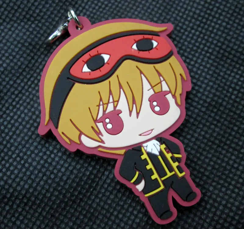 Gintama фигурки Kagura Sakata Gintoki Kamui Shimura Shinpachi Takasugi Shinsuke Silver Soul ПВХ фигурка телефон ремень