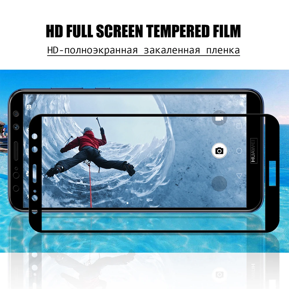 JONSNOW закаленное стекло для huawei Mate 10 Lite Полное покрытие Защитная пленка Nova 2i/Honor 9i