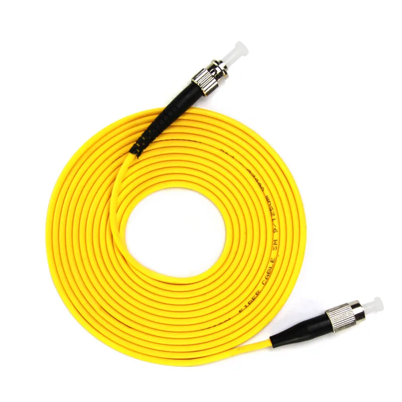 

Одномодовый оптоволоконный патч-корд ST to FC SM ST/FC, оптоволоконный перемычка Simplex 9/125 UPC, полировка OFNR 3 м 5 м 10 м 15 м