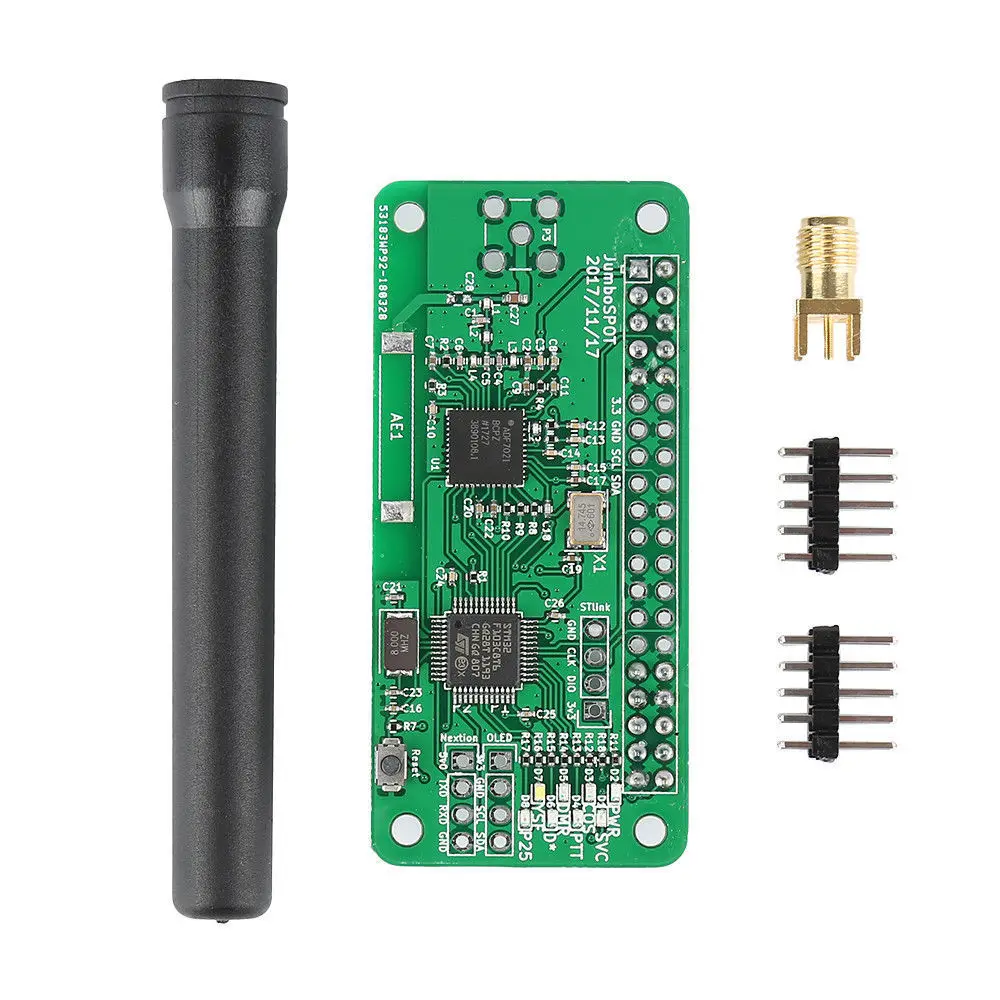 Jumbospot UHF VHF UV MMDVM Hotspot поддержка P25 DMR YSF 32bit ARM процессор для Raspberry Pi Zero 3B|Детали