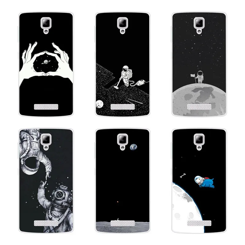 Чехол Lenovo A2010 Silicon Black с рисунком граффити, мягкий задний кожух из термопластичного полиуретана для защиты телефона.