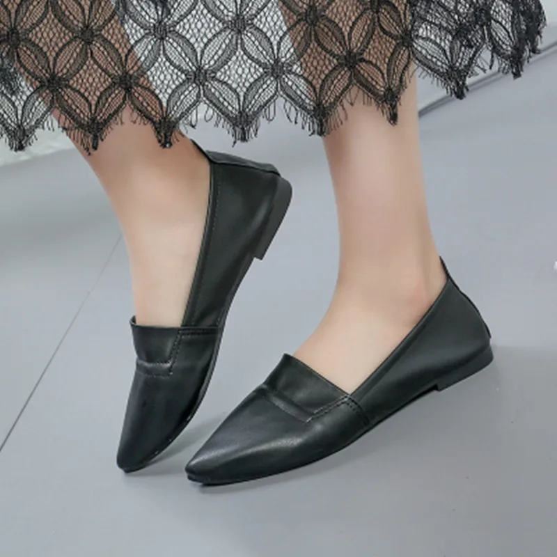Женская обувь на плоской подошве Сезон весна-осень Новинка 2020 года Обувь из