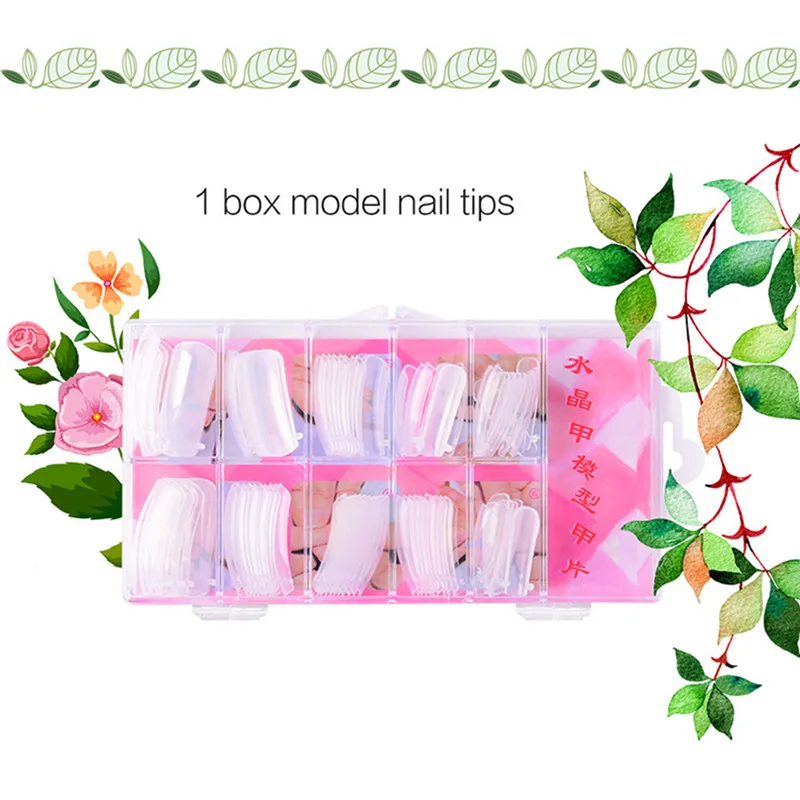 Hot Professional Nail Art Tools Set 6 Colors Fast Extension Gel Poly Solid Manicure Extended Women Tool Kit | Красота и здоровье