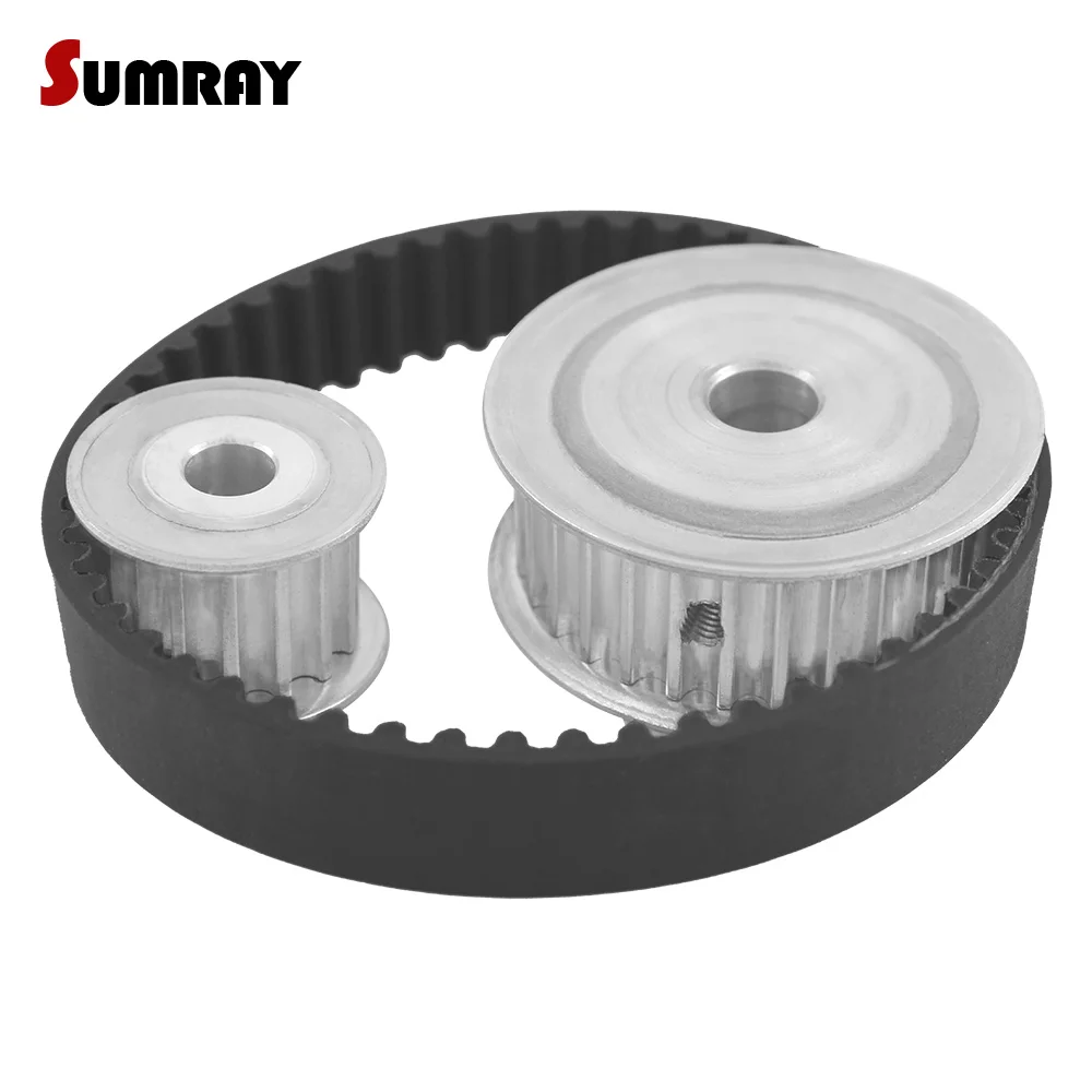 Поясной шкив SUMRAY HTD5M Редукционный 1:2 5 м 15 т 30 т|timing pulley belt|pulley belttiming |