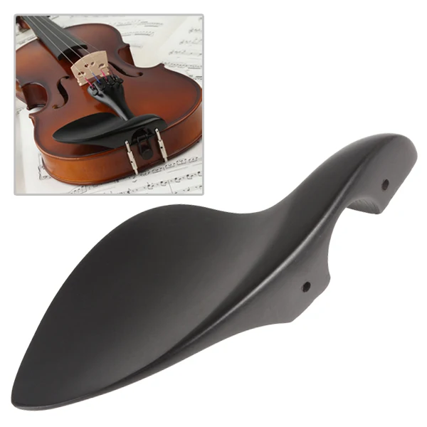 Подбородок из черного эбенового дерева для 4/4 скрипков|chin rest|violin chin restviolin rest |
