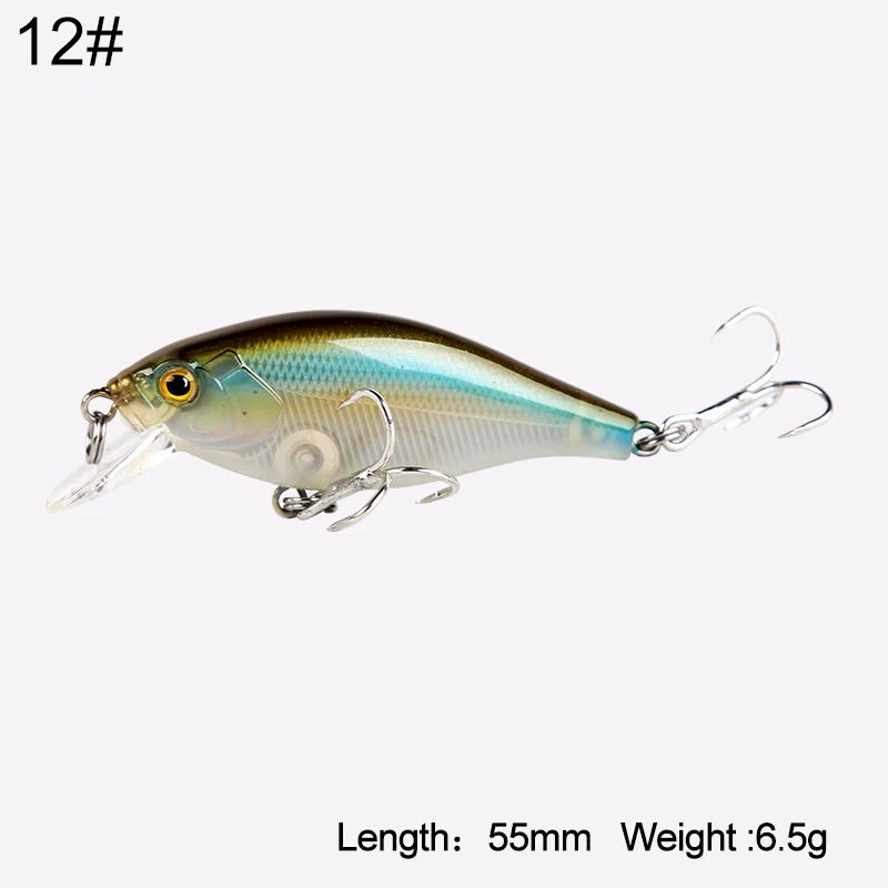 7501-55mm-12 Kingdom Fishing воблеры Джеркбейт воблер жесткие приманки тонущий гольян 55 мм 6,5 г пластиковая приманка 4 цвета модель 7501 - Цвет: 7501-55mm-12