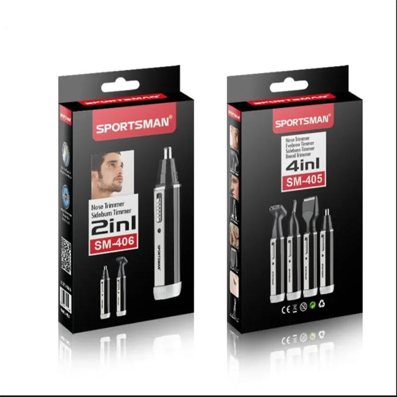 

4 in1 electric nose hair trimmer man grooming kit beard shaver eyebrow trimmer nose cut razor sideburn hair clipper cutter shave