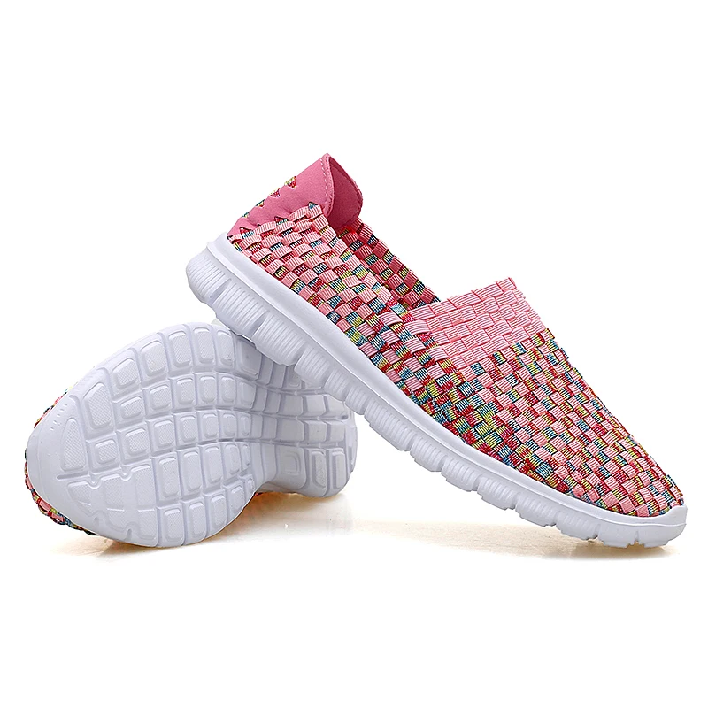 Ручной работы модная женская обувь Женский Туфли без каблуков лето весна