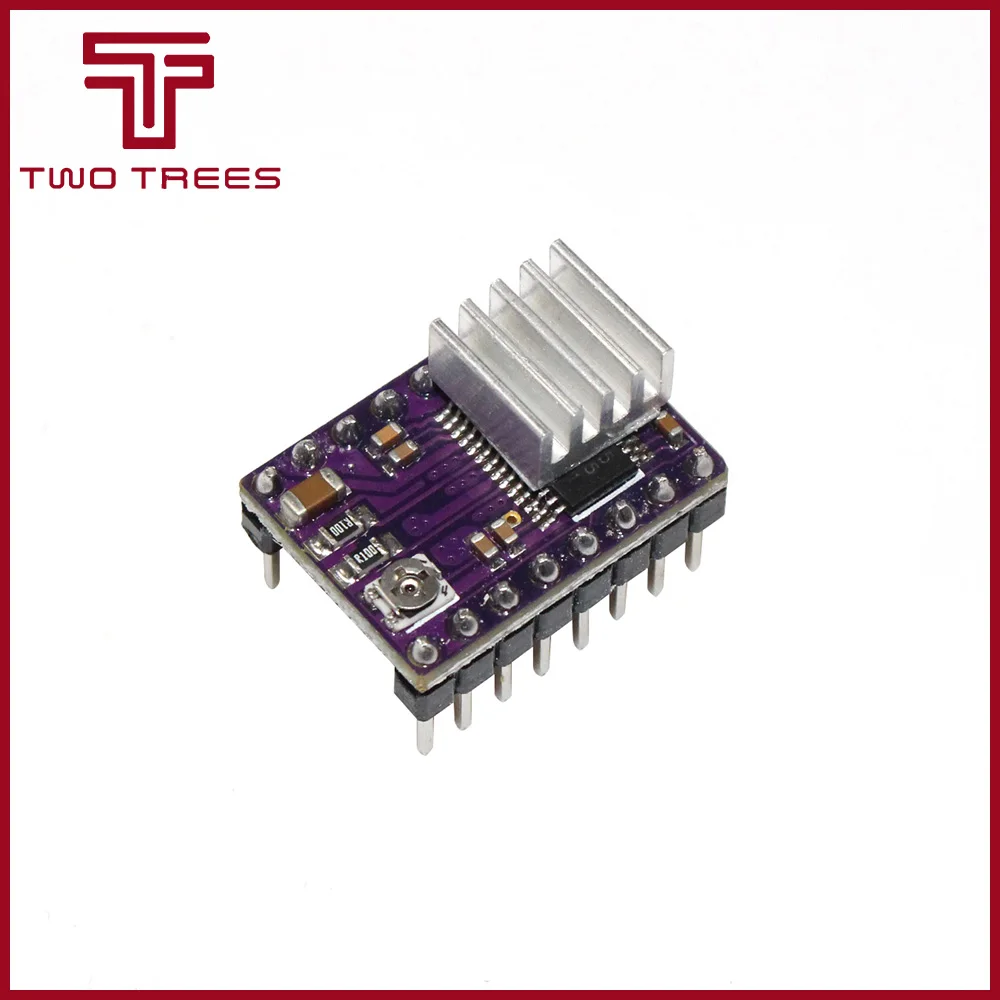 5 шт. 3d принтер StepStick DRV 8825 DRV8825 шаговый двигатель драйвер модуль Перевозчик Reprap 4-слойный 4 слоя PCB RAMPS 1,4+ радиатор