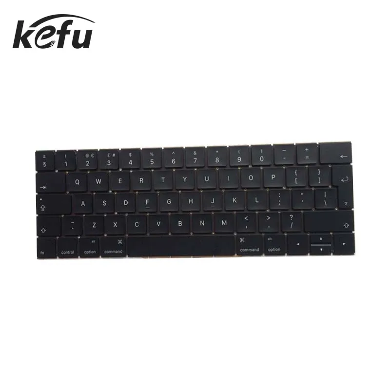 KEFU Laptop Keyboard UK English for MacBook Pro 13.3  A1706 1706 UK Keyboard MLH12 MPXV2 EMC3071 EMC3163 2016 2017 Year
