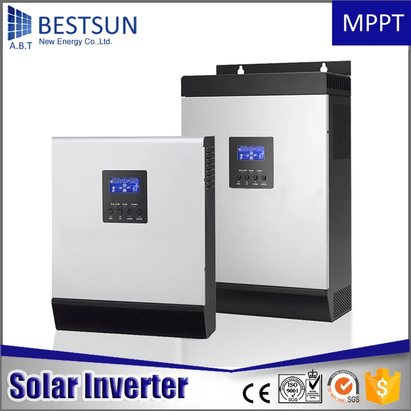 BPS-1000P New design pwm 50A 1kva residential solar power system include 1phase off grid inverter AC charge current 20A | Обустройство