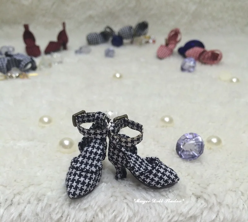 Кукла [RMG390] Neoblythe Doll Shoes # сетка обувь на высоком каблуке подходит Azone кукла licca