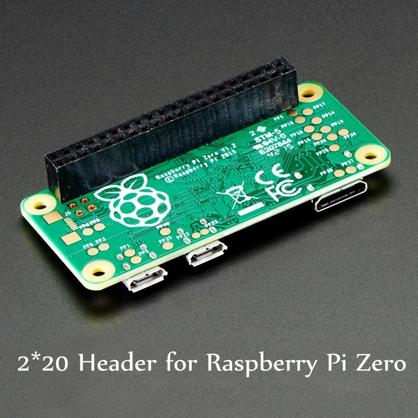 Штыревой разъем UGEEK 2x20 для Raspberry Pi 3 Модель B | GPIO Header 3A +/3B +/3B/Pi 2/Zero/zero Женский