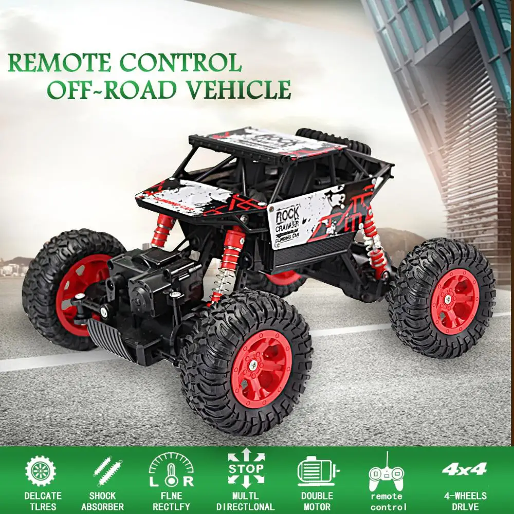 RC автомобиль 4WD 1:16 Off Road гоночный Рок Гусеничный альпинист электронный монстр