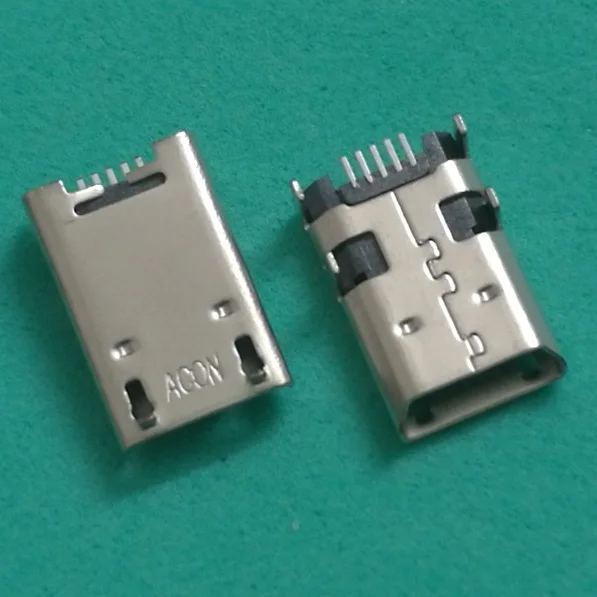 50 шт./лот Micro MINI USB разъем для подключения зарядного порта сменный ремонтный