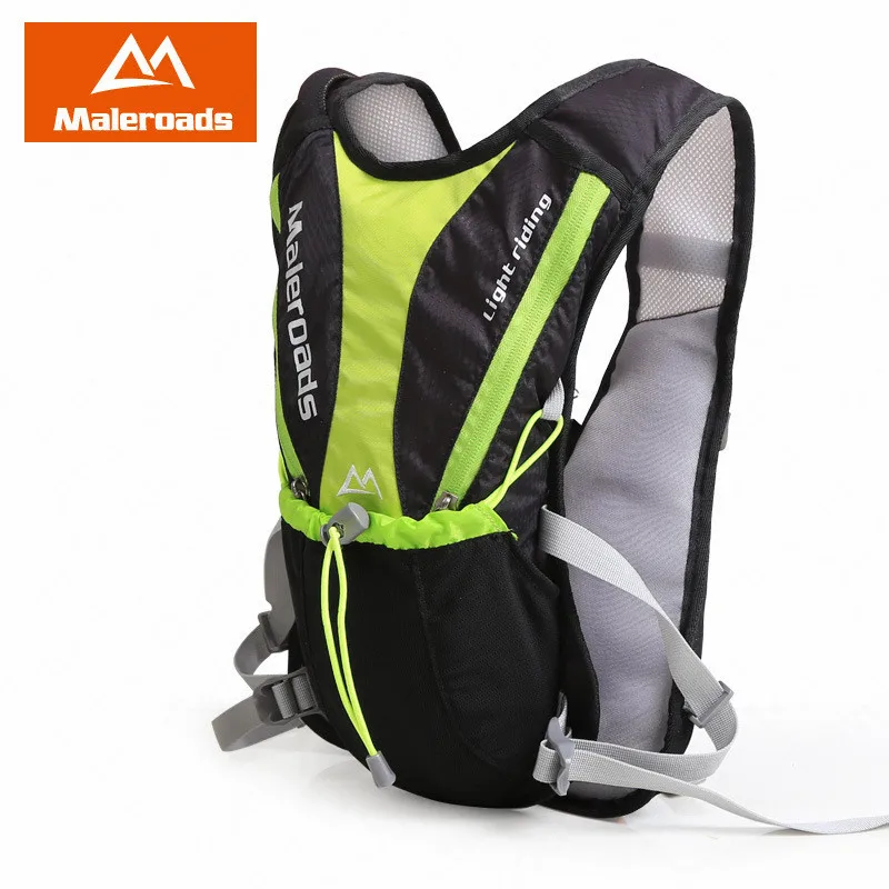 

Maleroads Running Backpack Outdoor 5L Marathon Backpack Ultralight Running Vest Rucksack Hydration Breathable Cycling Pack