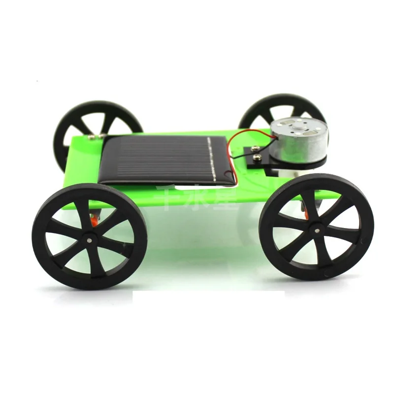 

Fast Solar Car Small Creative Toys DIY Car Science Model Gifts