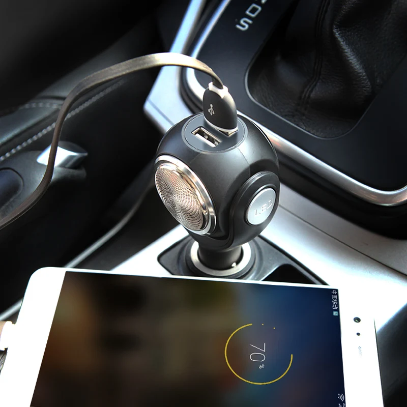 SEBTER 4 в 1 многофункциональное автомобильное зарядное устройство Quick Charge 3 0 двойная