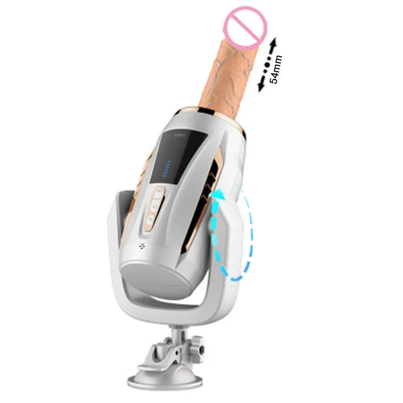 Реалистичный пенис вибрирующий Телескопический фаллоимитатор вибратор с