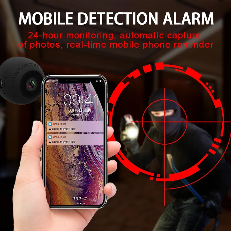 WIFI мини камера 1080P Удаленная камера IP HD cam детектор движения Alar мини видеокамера DVR видео микро видеокамеры SQ13 SQ23 SQ11