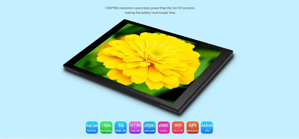 Новинка! Teclast X10 3g MTK8392 Восьмиядерный 10,1 дюймовый ips экран WCDMA Встроенный 3G Телефонный звонок 1 ГБ ОЗУ 16 Гб ПЗУ двухдиапазонный WiFi gps