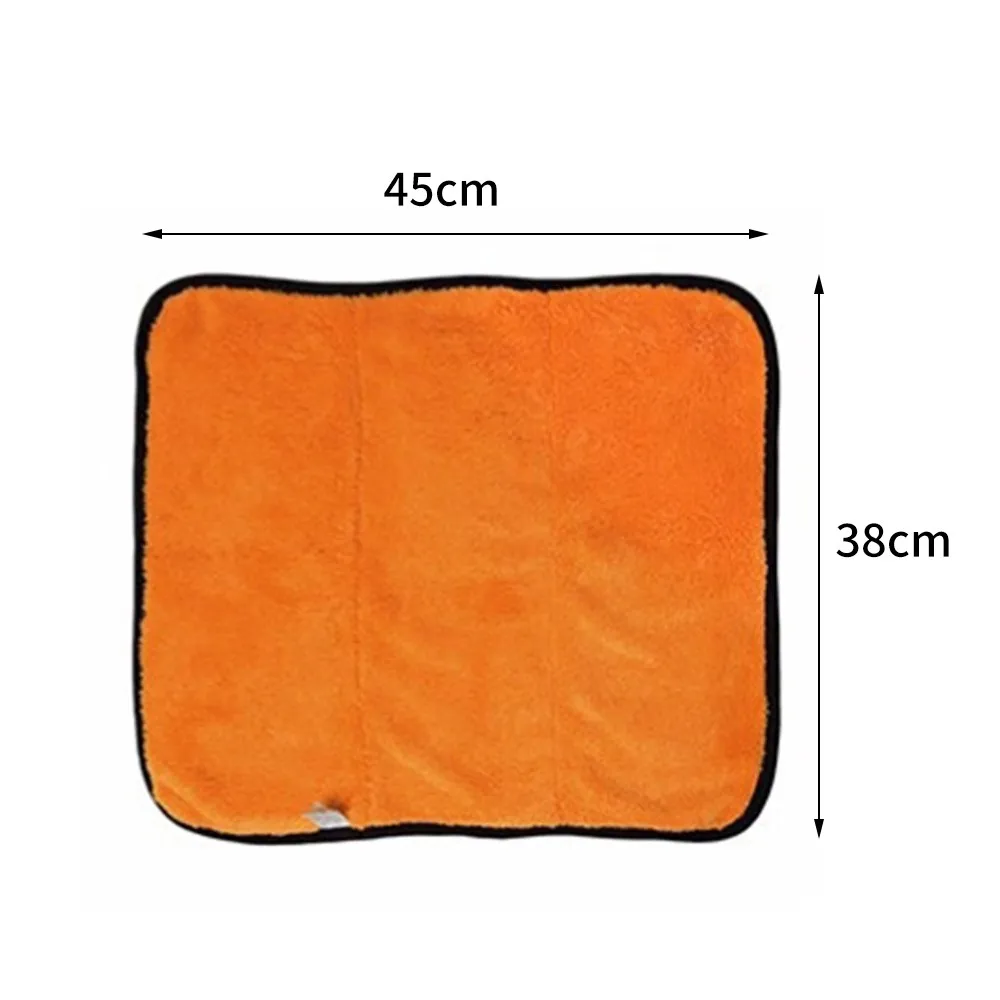 

800GSM Car Detailing Car Wash Towel Microfiber Detailing Towel 800 GSM Cleaning Cloth Super Thick Plush Auto Wax Polishing Rag