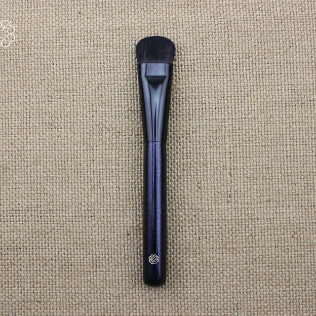 Ручной профессиональный Мягкие кисти для макияжа синего цвета с изображением