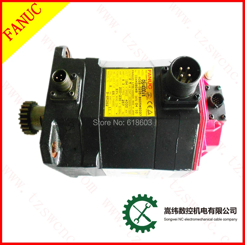 

Fanuc Серводвигатель fanuc A06B-0235-B605 # S037