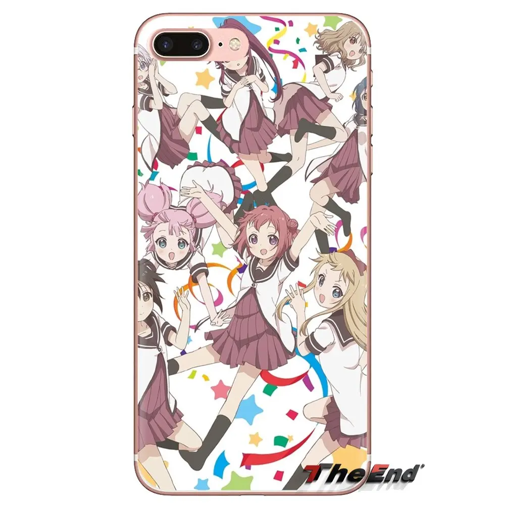 Yuru Yuri Nachuyachumi прозрачные мягкие чехлы для iPod Touch Apple iPhone 4 4S 5 5S SE 5C 6 6S 7 8 X XR XS Plus MAX |