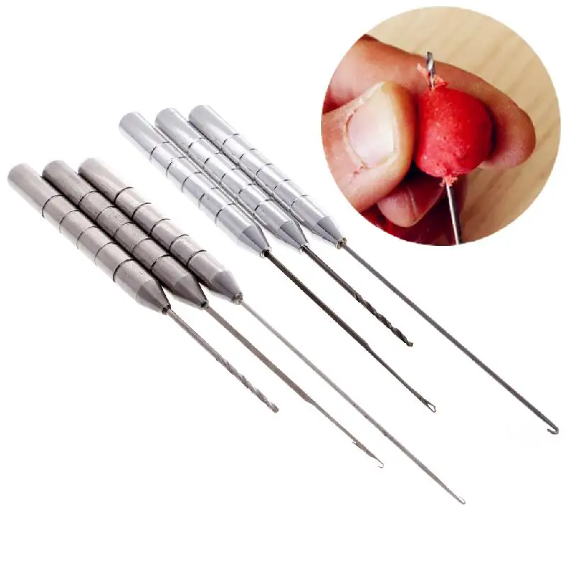 Набор рыболовных инструментов из нержавеющей стали 3 в 1 приманки для ловли карпа