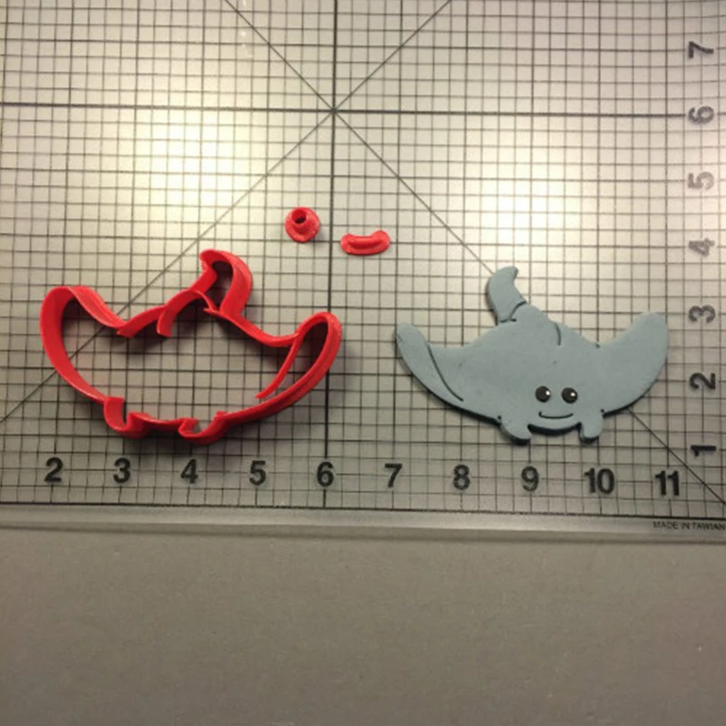 Серия Manta Ray резак для печенья на заказ 3D Печатный помадки инструменты украшения