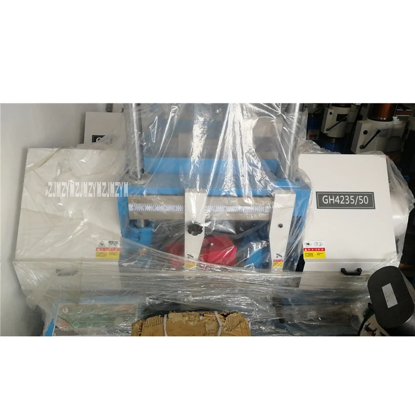 GH4235/50 Professional горизонтальные машина для сшивания лент высокого качества машинный инструмент металла ленточная пила машина 380 В 3KW 27,45, 69 м/мин