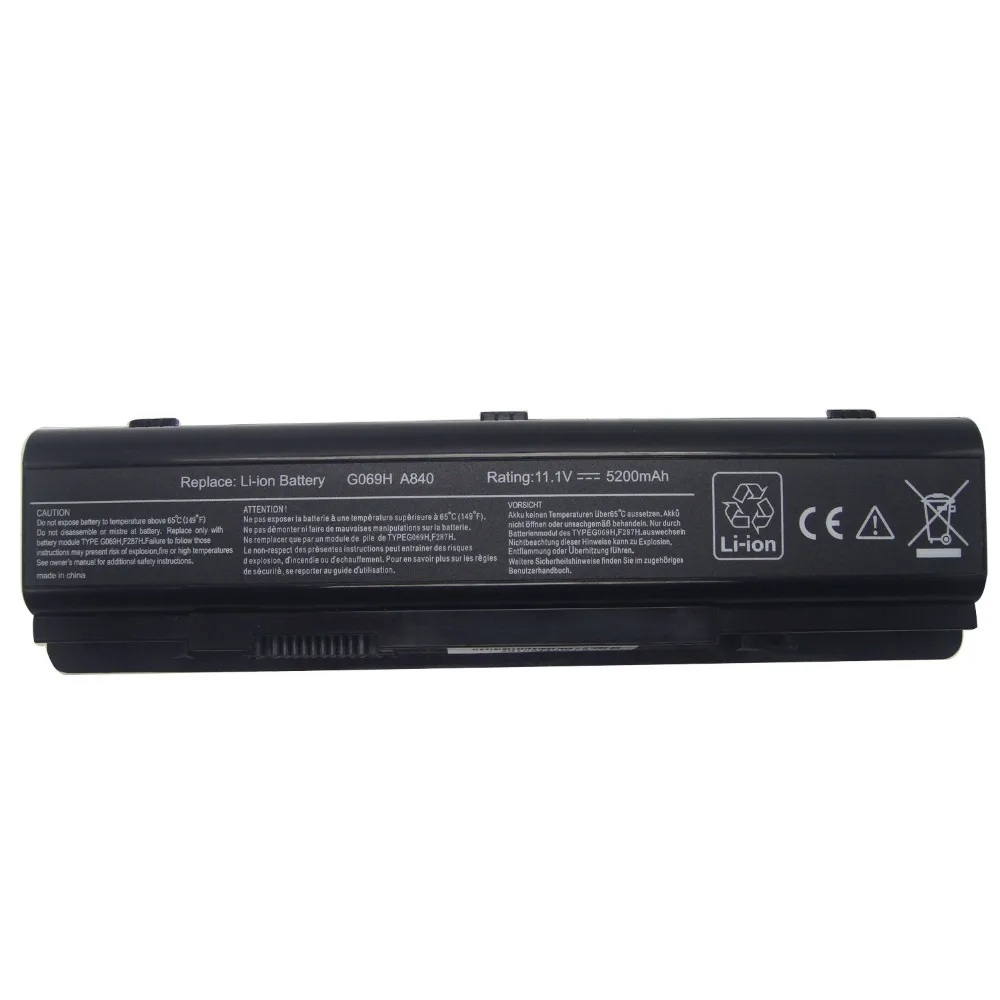 A840 11 1 В 5200 мАч купить Аккумулятор для ноутбука онлайн DELL Inspiron 1410 PP37L PP38L Vostro A860 G069H