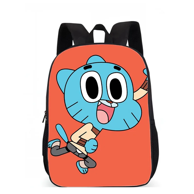 LUOBIWANG удивительный мир Gumball печати школьный ранец для подростков мальчиков и девочек милый узор дети книга сумки Mochila