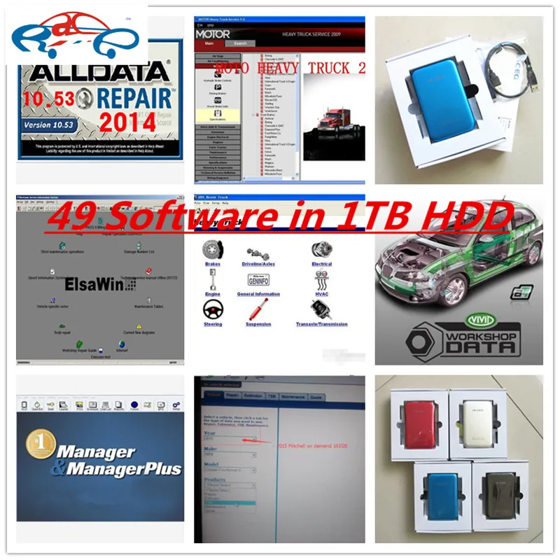 

Программное обеспечение для ремонта автомобиля alldata v10.53 с mi-chel 2015 Новинка + 49 в ТБ ремонт жесткого диска программное обеспечение