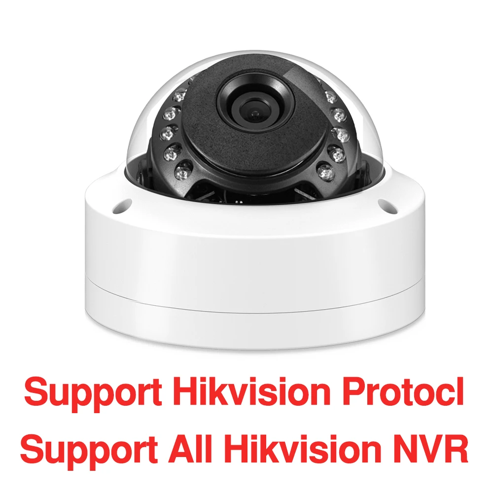 2019 2MP 4MP HD Vandalproof H.265 48 V POE камера Onvif P2P Обнаружение движения металлическая