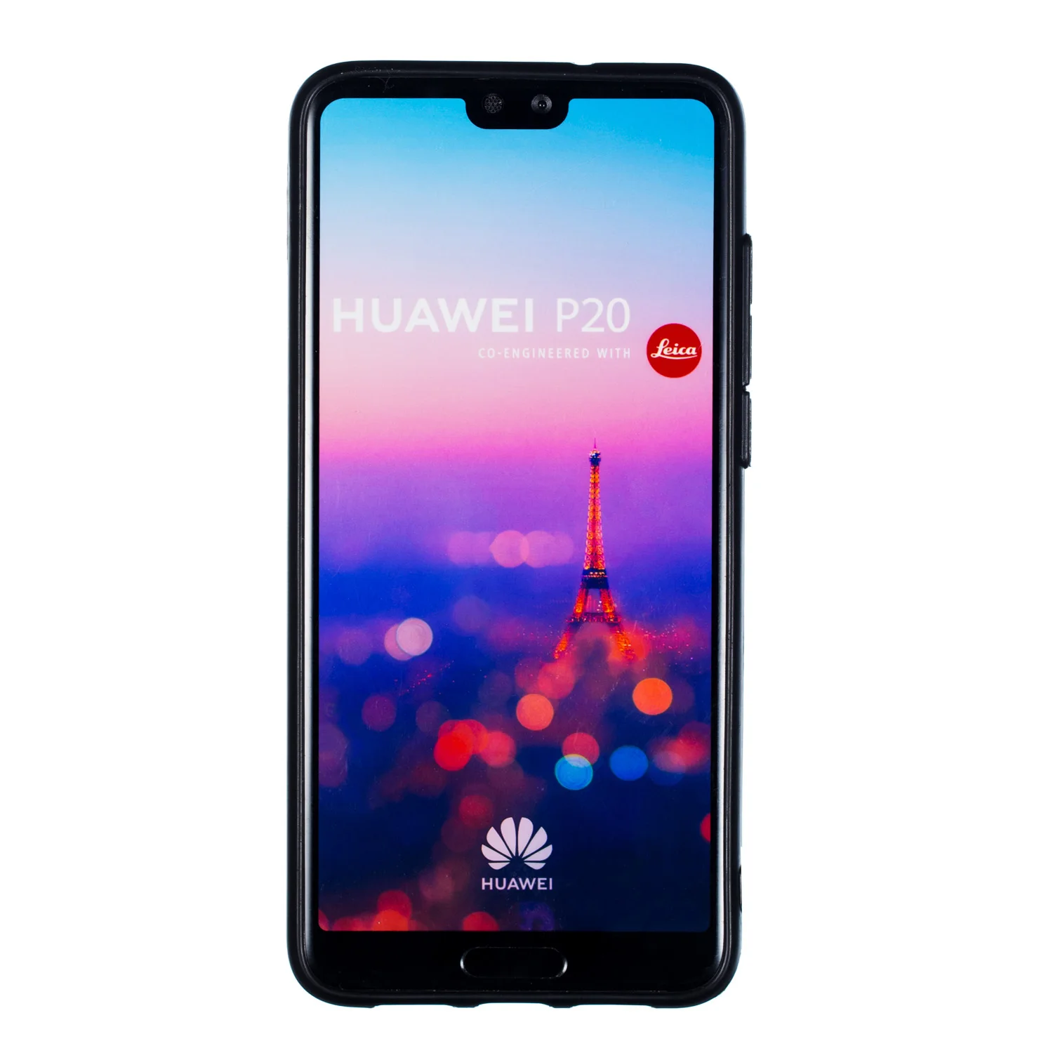 Чехол с объемным цветком на Huawei P20 чехол 5 8 дюйма рельефным мягким силиконовым