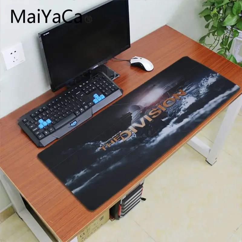 

Maiyaca tom clancy's the division gamer play mats gaming Mousepad Large Lockedge Mouse pad gamer PC Computer mat pad mouse