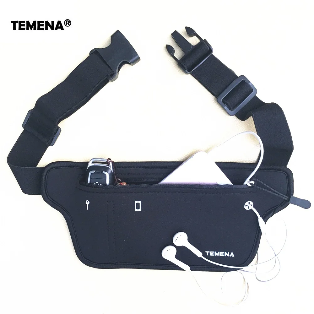 

Lightweight Running Waist Bag Men Women Running Belt Zipper Casual Fanny Pack Mobile Phone Holder For Sports Gym Fitness Jogging